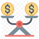 Financial Scale  Icon