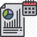 Financial Schedule  Icon