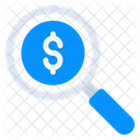 Financial Search  Icon