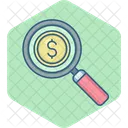 Financial Search  Icon