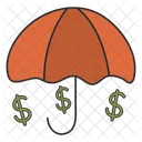 Financial Security Financial Protection Money Security Icon