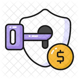 Financial Security  Icon