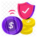 Financial Security Financial Protection Money Protection Icon