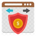 Financial Security Financial Protection Financial Safety Icon