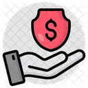 Financial Security Financial Protection Secure Finance Icon