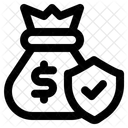 Financial Security Protection Safeguard Icon