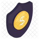 Financial Security Financial Protection Money Security Icon