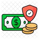 Financial Security  Icon