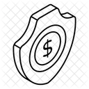 Financial Security Protection Icon