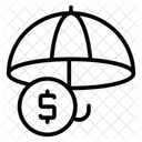 Financial Security Financial Protection Money Secure Icon
