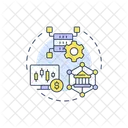 Financial Storage Data Icon