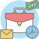 Financial Services Business Services Portfolio Icon