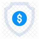 Financial Shield Money Protection Business Safety Icon