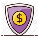 Financial Shield Security Shield Protective Shield Icon