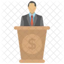 Speaker Speechmaker Lecture Icon
