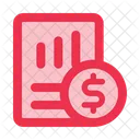 Financial Statement Financial Report Document Icon