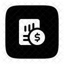 Financial Statement Financial Report Document Icon