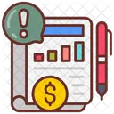 Financial Statement Balance Sheet Ledger Icon