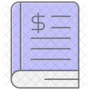Financial Statement Lineal Color Icon Icon