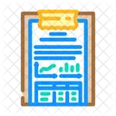 財務、財務諸表、予算 アイコン