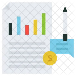 Financial Statement  Icon