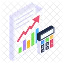 Financial Report Business Report Financial Statement Icon