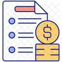 Financial statement  Icon
