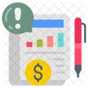 Financial Statement Balance Sheet Ledger Icon