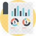 Financial Statistics Business Icon