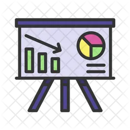 Financial Statistics  Icon