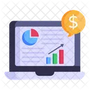 Financial Statistics  Icon