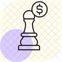 Financial Strategy Business Icon