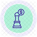 Financial Strategy Business Icon