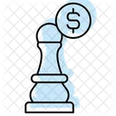 Financial Strategy Business Icon