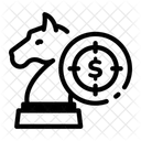 Financial Strategy Tactics Planning Icon