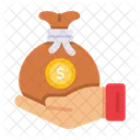 Financial Support Financial Help Give Money Icon