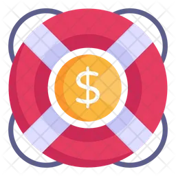 Financial Support  Icon