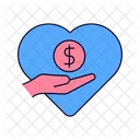 Financial Support  Icon