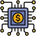 Financial System Money Technology Icon