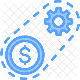 Financial System Icon - Download in Dualtone Style
