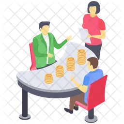 Financial Table Talk  Icon