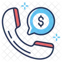 Financial Talk Call Phone Icon
