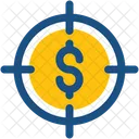 Financial Target Crosshair Icon