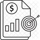 Financial Target Target Financial Goal Icon