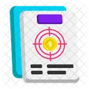 Financial Target Target Financial Goal Icon