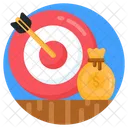 Financial Purpose Financial Target Financial Goal Icon