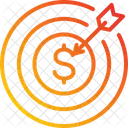 Financial Target  Icon
