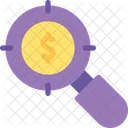 Financial Target  Icon