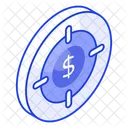 Business Target Financial Icon