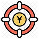 Financial Target Aim Budget Icon
